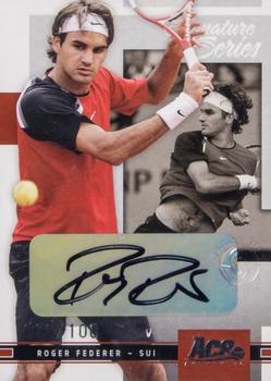 2005 Ace Authentic Signature Series - Autograph #1 Roger Federer Front