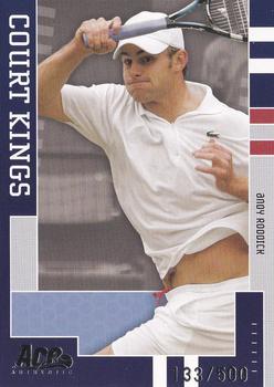 2005 Ace Authentic Signature Series - Court Kings #CK-2 Andy Roddick Front