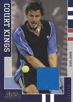 2005 Ace Authentic Signature Series - Court Kings Jersey #CK-3 Marat Safin Front