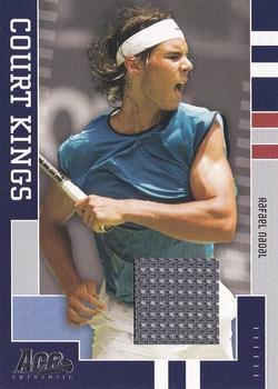 2005 Ace Authentic Signature Series - Court Kings Jersey #CK-4 Rafael Nadal Front