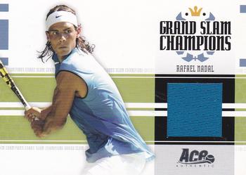 2005 Ace Authentic Signature Series - Grand Slam Champions Jersey #GS-5 Rafael Nadal Front