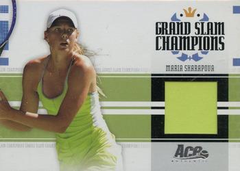2005 Ace Authentic Signature Series - Grand Slam Champions Jersey #GS-6 Maria Sharapova Front
