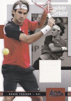 2005 Ace Authentic Signature Series - Jersey #1 Roger Federer Front