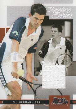 2005 Ace Authentic Signature Series - Jersey #23 Tim Henman Front