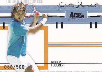 2005 Ace Authentic Signature Series - Signature Moments #SM-1 Roger Federer Front