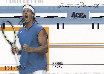 2005 Ace Authentic Signature Series - Signature Moments #SM-5 Rafael Nadal Front