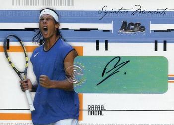 2005 Ace Authentic Signature Series - Signature Moments Autograph #SM-5 Rafael Nadal Front