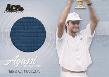 2006 Ace Authentic Grand Slam - Agassi Anthology Materials #AG-1 Andre Agassi Front