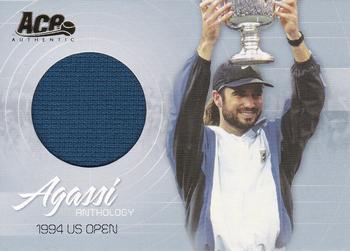 2006 Ace Authentic Grand Slam - Agassi Anthology Materials #AG-2 Andre Agassi Front
