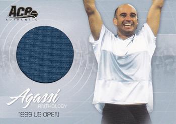 2006 Ace Authentic Grand Slam - Agassi Anthology Materials #AG-5 Andre Agassi Front