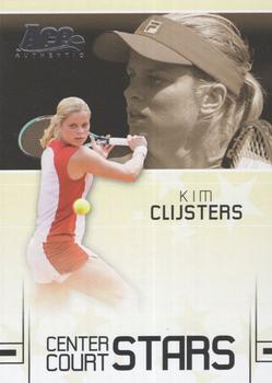 2006 Ace Authentic Grand Slam - Center Court Stars #CC-10 Kim Clijsters Front