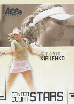 2006 Ace Authentic Grand Slam - Center Court Stars #CC-13 Maria Kirilenko Front