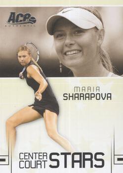 2006 Ace Authentic Grand Slam - Center Court Stars #CC-14 Maria Sharapova Front