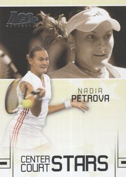 2006 Ace Authentic Grand Slam - Center Court Stars #CC-16 Nadia Petrova Front