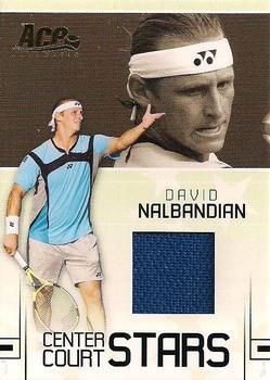 2006 Ace Authentic Grand Slam - Center Court Stars Swatches #CC-5 David Nalbandian Front
