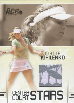 2006 Ace Authentic Grand Slam - Center Court Stars Swatches #CC-13 Maria Kirilenko Front