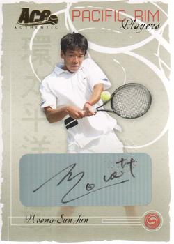 2006 Ace Authentic Grand Slam - Pacific Rim Players Autographs #PR-7 Woong-Sun Jun Front
