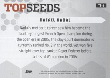 2006 Ace Authentic Grand Slam - Top Seeds #TS-6 Rafael Nadal Back