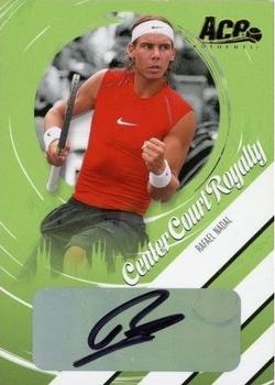 2006 Ace Authentic Heroes & Legends - Center Court Royalty Autograph #CCR8 Rafael Nadal Front