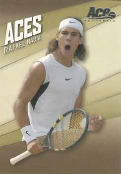 2007 Ace Authentic Straight Sets - Aces #AC-5 Rafael Nadal Front
