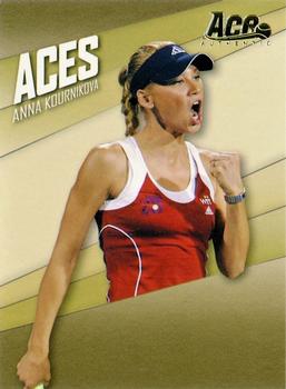 2007 Ace Authentic Straight Sets - Aces #AC-8 Anna Kournikova Front