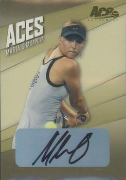 2007 Ace Authentic Straight Sets - Aces Autographs #AC-1 Maria Sharapova Front