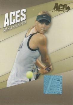 2007 Ace Authentic Straight Sets - Aces Materials #AC-1 Maria Sharapova Front