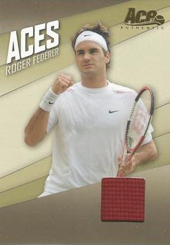 2007 Ace Authentic Straight Sets - Aces Materials #AC-3 Roger Federer Front