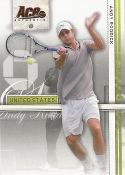 2007 Ace Authentic Straight Sets - Bronze #5 Andy Roddick Front