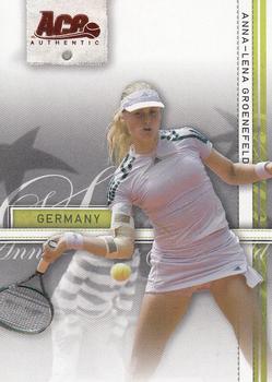 2007 Ace Authentic Straight Sets - Bronze #8 Anna-Lena Groenefeld Front