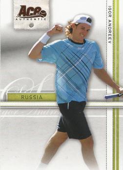 2007 Ace Authentic Straight Sets - Bronze #17 Igor Andreev Front
