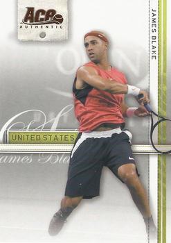 2007 Ace Authentic Straight Sets - Bronze #19 James Blake Front