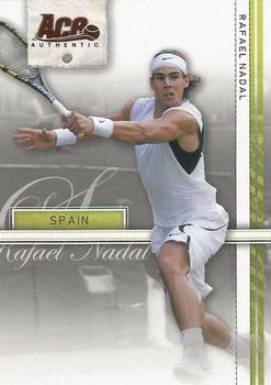 2007 Ace Authentic Straight Sets - Bronze #31 Rafael Nadal Front