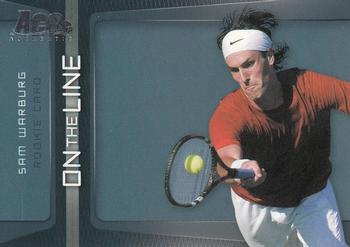 2007 Ace Authentic Straight Sets - On The Line #OL-1 Sam Warburg Front