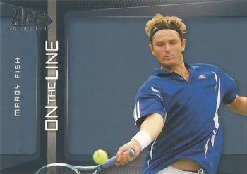 2007 Ace Authentic Straight Sets - On The Line #OL-4 Mardy Fish Front