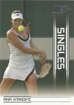 2007 Ace Authentic Straight Sets - Singles #SI-2 Ana Ivanovic Front