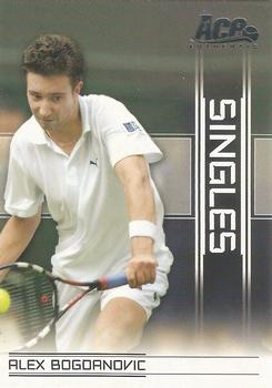 2007 Ace Authentic Straight Sets - Singles #SI-4 Alex Bogdanovic Front