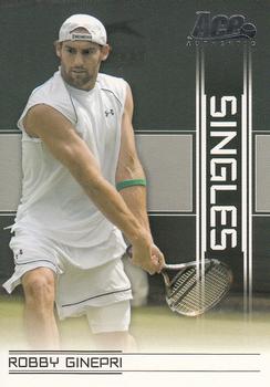2007 Ace Authentic Straight Sets - Singles #SI-13 Robby Ginepri Front