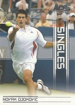 2007 Ace Authentic Straight Sets - Singles #SI-16 Novak Djokovic Front