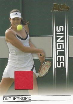2007 Ace Authentic Straight Sets - Singles Materials #SI2 Ana Ivanovic Front