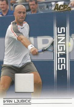 2007 Ace Authentic Straight Sets - Singles Materials #SI3 Ivan Ljubicic Front