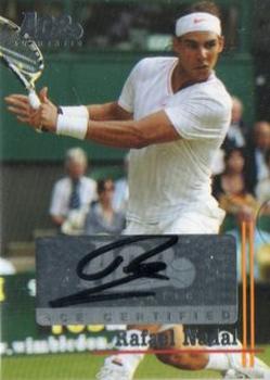 2011 Ace Authentic Match Point 2 - Autographs #81 Rafael Nadal Front