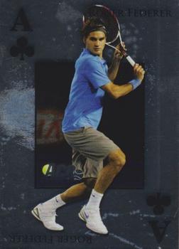 2011 Ace Authentic Match Point 2 - Royal Flush #RF1 Roger Federer Front