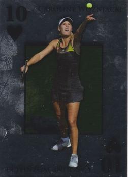 2011 Ace Authentic Match Point 2 - Royal Flush #RF18 Caroline Wozniacki Front