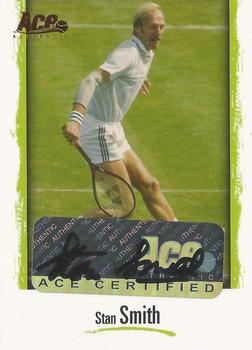 2008 Ace Authentic Grand Slam - Legends Autographs Gold #L12 Stan Smith Front
