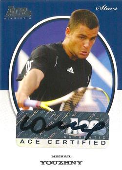2008 Ace Authentic Grand Slam - Stars Autographs Silver #S8 Mikhail Youzhny Front