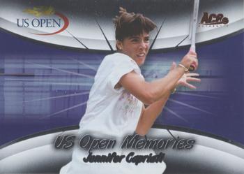 2008 Ace Authentic Grand Slam - U.S. Open Memories Bronze #USOM-6 Jennifer Capriati Front