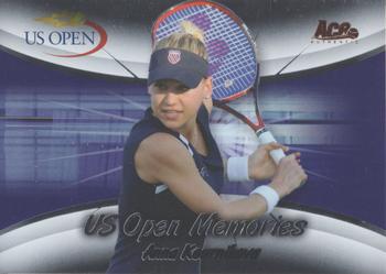 2008 Ace Authentic Grand Slam - U.S. Open Memories Bronze #USOM-10 Anna Kournikova Front