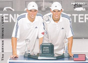 2003 NetPro - Elite Star International Series #E28 The Bryan Twins Front