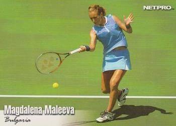 2003 NetPro - Glossy #G-52 Magdalena Maleeva Front
